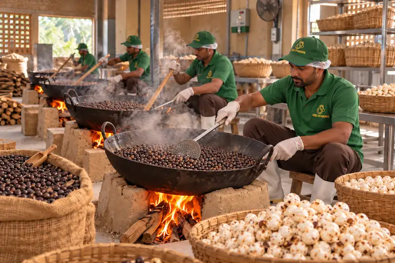 roasting-of-makhana-seeds