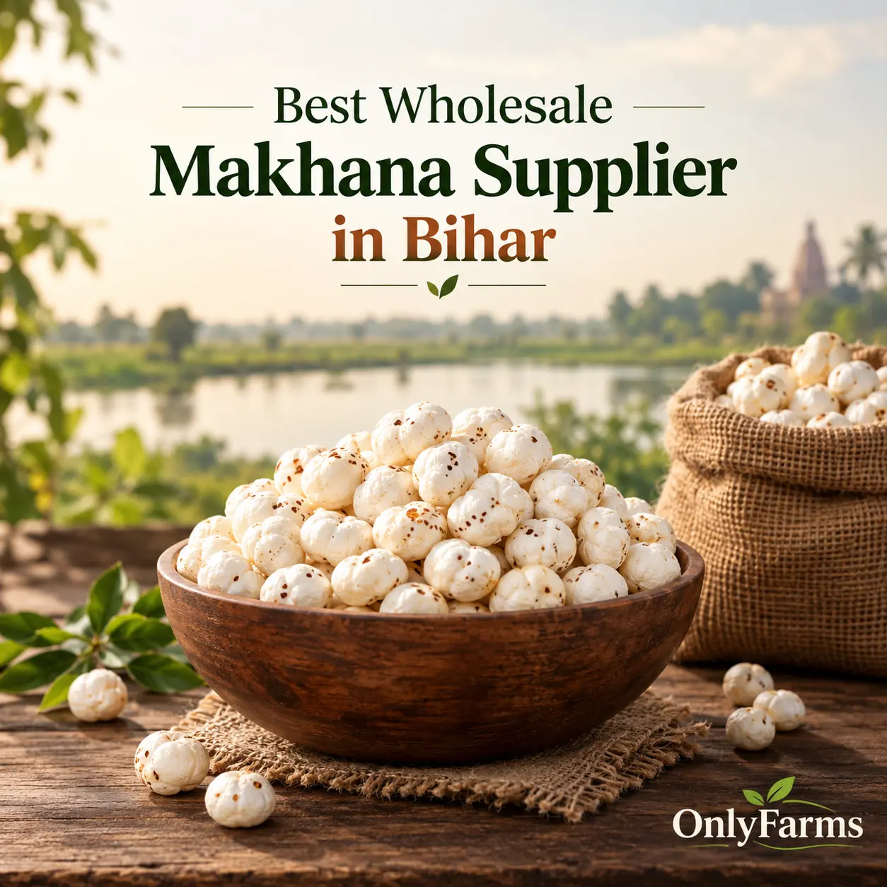 Bihar’s Premium Wholesale Makhana Supplier