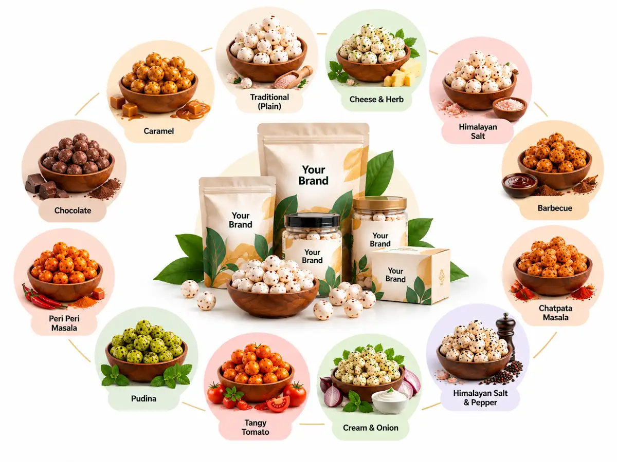 Flavor Wheel Snack Collection