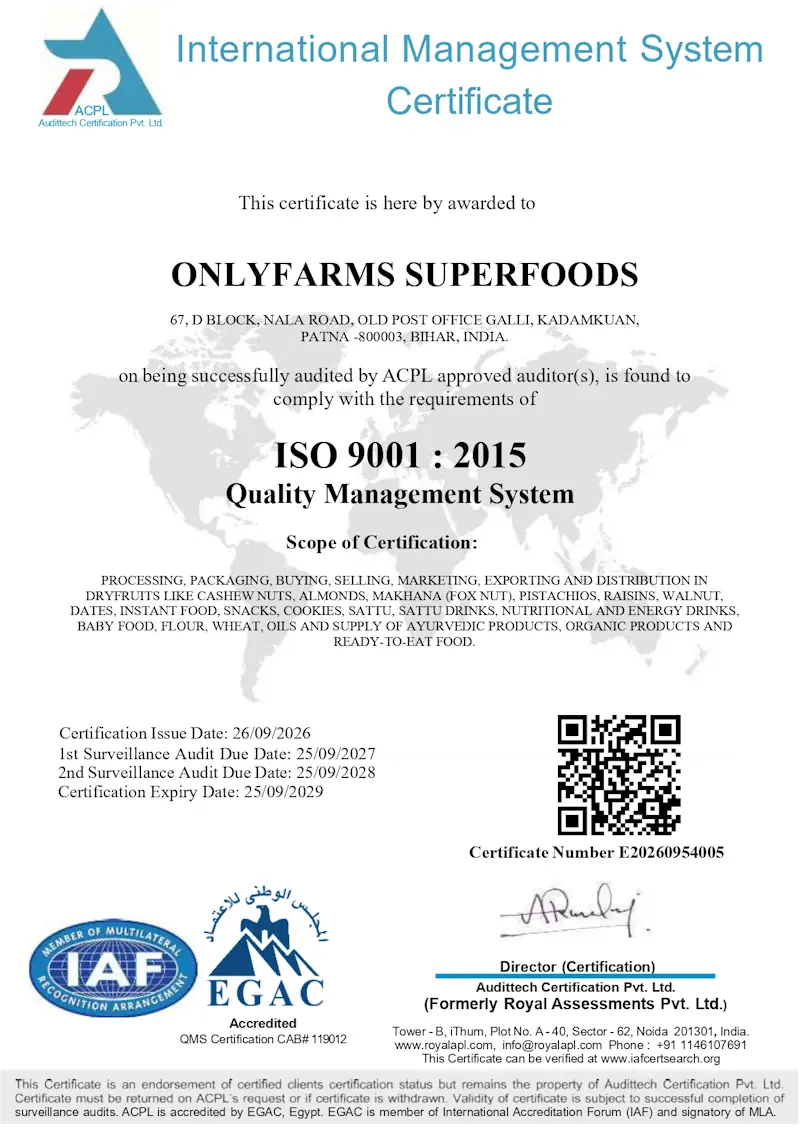 ISO 9001 Certified OnlyFarms Superfoods .pdf pages to jpg 0001