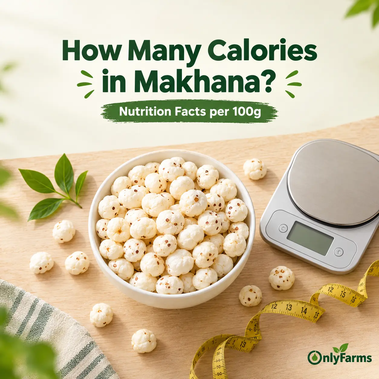 How Many Calories in Makhana
