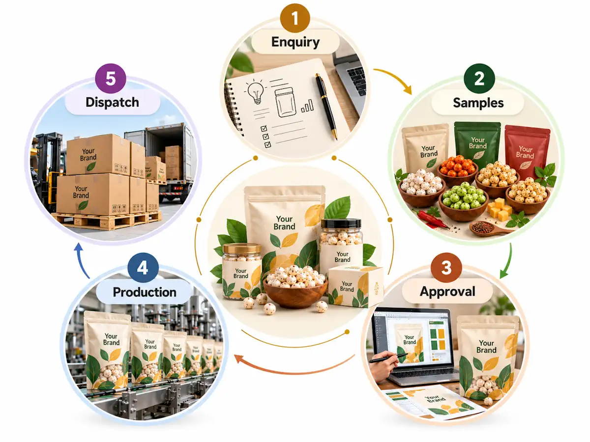 Private Label Snack Manufacturing Cycle