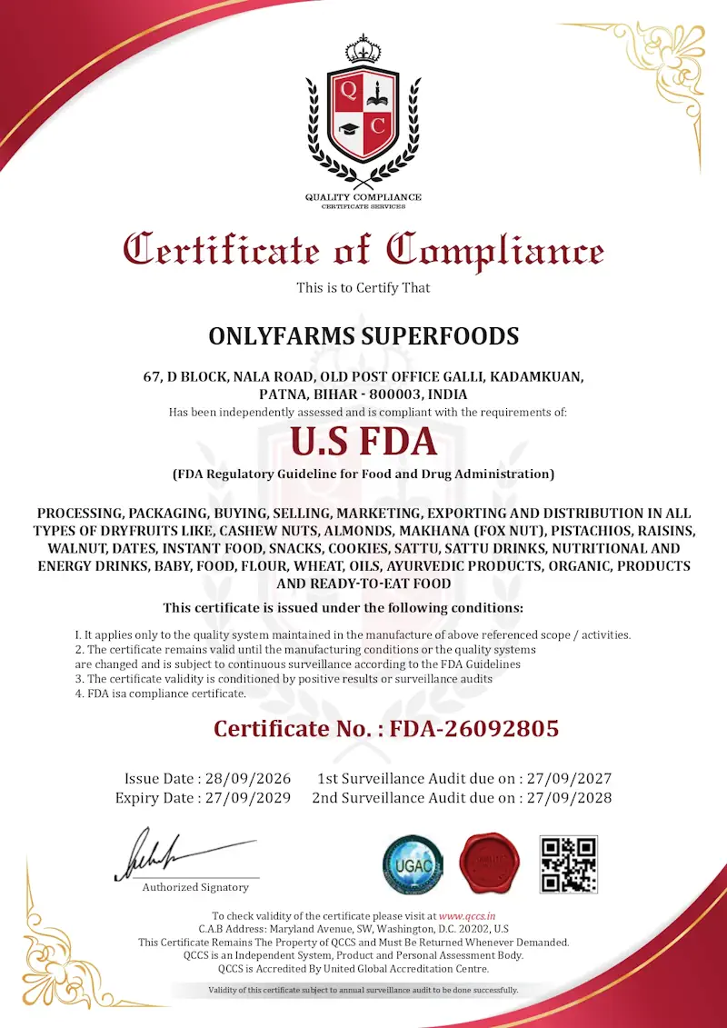 U.S. FDA Approved OnlyFarms Superfoods page 0001
